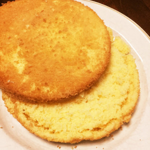 失敗なし スポンジケーキのスライス方法 レシピ 作り方 By たくチャンママ クックパッド