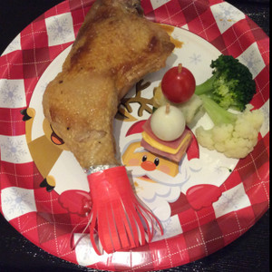 ローストチキン あの飾りも レシピ 作り方 By ねふぇりん クックパッド 簡単おいしいみんなのレシピが360万品