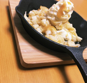 簡単なアップルコブラーのレシピ