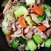 ご飯がすすむ！肉野菜と春雨の中華炒め