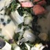 豆乳de白菜と鮭のクリーム煮