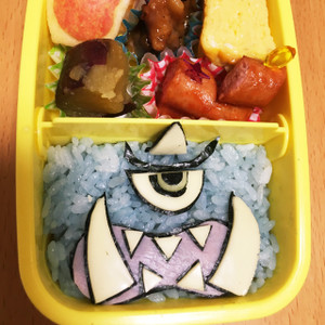 サイクロプス 城とドラゴン キャラ弁 レシピ 作り方 By Aykkitchen クックパッド 簡単おいしいみんなのレシピが354万品