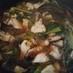 鶏むね肉と椎茸と小松菜のおかか梅煮込み
