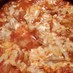 白菜と鶏肉のチーズトマト煮
