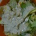 ノンオイル＊生野菜と卵の豆乳胡麻サラダ