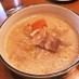 温まる♬みそ風味の白菜と豆乳のスープ