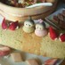 春の香り☆桜餅なロールケーキ♪