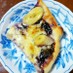 ブルーベリーとバナナの簡単フルーツピザ☆