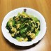 チンゲン菜とふんゎ〜り卵の中華風炒め♡