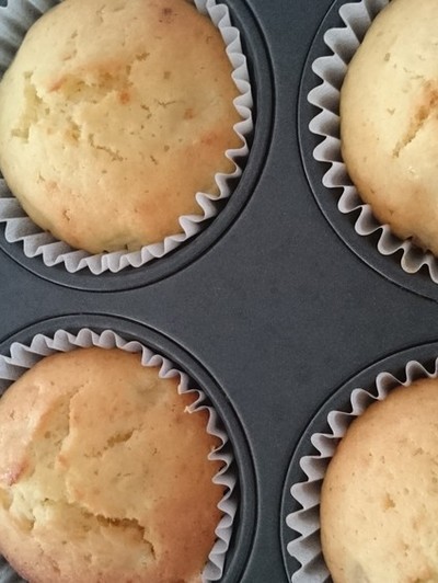 グレーズドファンフェッティマフィンのレシピ