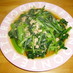 小松菜とツナの簡単炒め