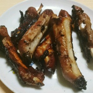 バックリブを漬けて焼くのみアメリカン料理 レシピ 作り方 By まゆみん73 クックパッド 簡単おいしいみんなのレシピが350万品