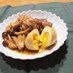 鶏もも肉と卵のすき焼きのタレ煮込み