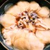 栄養満点◎豚肉と豆苗の大根ミルフィーユ鍋