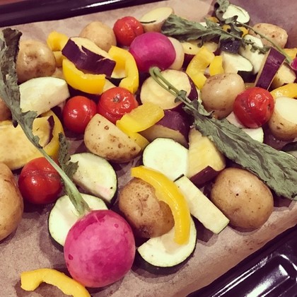 ロースト野菜盛り合わせのレシピ