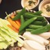 彩り野菜の豆腐クリームバーニャカウダー
