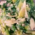 春の山菜、カンゾウの胡麻味噌和え