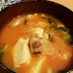 キムチでスンドゥブ(純豆腐)