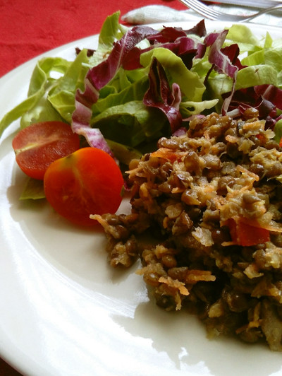 地中海レンズ豆のサラダのレシピ