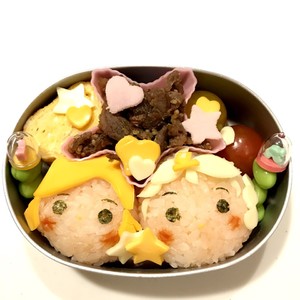 キャラ弁 ディズニーツムツム アナ雪 レシピ 作り方 By Naa Mama クックパッド 簡単おいしいみんなのレシピが352万品