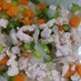 離乳食❤後期Ⅰ*鶏ひき肉と彩り野菜のスープ炒め*