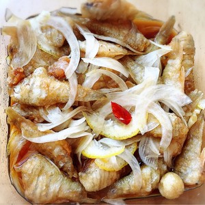 母直伝 いしもちの唐揚げ甘酢醤油漬け レシピ 作り方 By Nyaoty クックパッド 簡単おいしいみんなのレシピが361万品