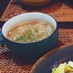 ひき肉ともやしの中華風トロトロスープ