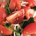 栄養満点♪トマトと小松菜のツナドレサラダ