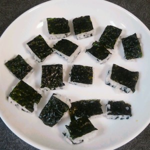 離乳食中期 後期 ご飯の海苔サンド レシピ 作り方 By Miyu Miyu クックパッド 簡単おいしいみんなのレシピが355万品