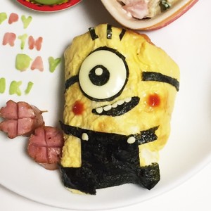 ミニオン ミニオンズのキャラ弁 レシピ 作り方 By Kazumeiap クックパッド 簡単おいしいみんなのレシピが358万品