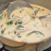和風✿小松菜とキノコのミルクスープ