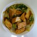 レンジで簡単☆白菜と厚揚げの中華ツナ煮。