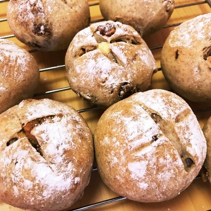 イチジクとくるみのパン レシピ