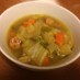 コロコロ野菜とウインナーのカレースープ