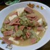 沖縄の味　ヘチマ（ナーベーラー）の味噌煮