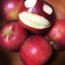 簡単♪ハロウィンに口の形のリンゴ飾り切り