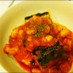 圧力鍋で☆秋刀魚と大豆のトマト煮込み