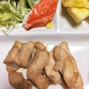 1歳 離乳食 鶏の照り焼きチキン 簡単 レシピ 作り方 By あまおう大好きさん クックパッド 簡単おいしいみんなのレシピが360万品