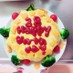 話題入り★誕生日おかず♡オムライスケーキ