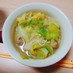 糖質制限◆簡単キャベツの味噌バタースープ