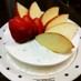 【犬用】林檎のレアチーズケーキ