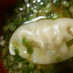 ほっこり簡単☆キャベツと餃子の生姜スープ