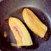 簡単  キャラメル80℃焼きバナナ