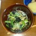 栄養満点‼エノキと小松菜の酢の物☆