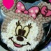誕生日に♡ミニーちゃんケーキ