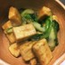 青梗菜と高野豆腐の中華炒め