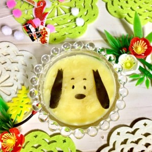 簡単戌年栗きんとんスヌーピーデコ おせち レシピ 作り方 By ｙｏｃｃｈｉｍａｍａ クックパッド 簡単おいしいみんなのレシピが354万品