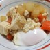 大根と豆腐と卵の炒め煮