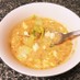 簡単チゲ☆豆乳キムチ豆腐スープ