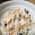 鮭と小松菜の炊き込みご飯